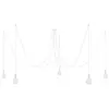 Creative Cables Lampe Suspendue Spider 5 Falls With Light Bulb