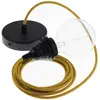 Creative Cables Rc31 2 M Hanging Lamp Pendel For Lampshade Jaune