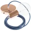 Creative Cables Lampe Suspendue Pendel Rd75 Zigzag 50 Cm