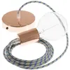 Creative Cables Lampe Suspendue Pendel Rd55 Stripes 2 M Diy