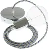 Creative Cables Lampe Suspendue Pendel Rd55 Stripes 2 M Diy