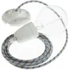 Creative Cables Lampe Suspendue Pendel Rd55 Stripes Diy 2 M