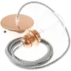 Creative Cables Lampe Suspendue Pendel Pour Abat-jour Rd65 Lozenge Diy 1 M