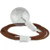 Creative Cables Rc23 3 M Hanging Lamp Marron