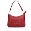 Sac à épaule - VALENTINO - Posillipo Hobo Bag - Rouge foncé - Détails dorés - 100% polyuréthane