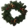 DMORA Décoration de Noël Djaege, Ornement de Noël, Ornement de fête, Décoration festive, Made in Italy, 35x35 h3 cm, Vert