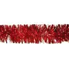 DMORA Décoration de Noël Dhatto, Ornement de Noël, Ornement de fête, Décoration festive, Made in Italy, 1000x8 h8 cm, Rouge