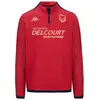 Kappa Sweatshirt Ablas Pro 8 SM Caen 24/25 rouge 3XL