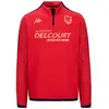 Kappa Sweatshirt Ablas Pro 8 SM Caen 24/25 rouge L