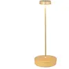 Lampe de table LED rechargeable et dimmable Zafferano Swap or mat 2200...
