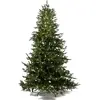 Sapin de Noël artificiel vert avec LED, 180 cm de haut
