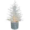 Sapin de Noël artificiel avec lumières, 90 cm de haut