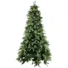 Sapin de Noël artificiel vert avec pommes de pin, 210 cm de haut