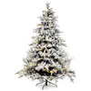 Sapin de Noël artificiel enneigé de 180 cm