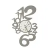 ARTI E MESTIERI horloge murale LUPIN GRANDE (Fango e avorio - Métal ve...