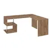 OFFICE24 Bureau d'angle studio moderne 160/180cm en bois Vilnis wd