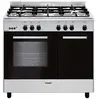 Glemgas - Cuisinières grande taille (piano) Gaz 66L glem 90cm, GA960PCGIX