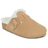 Sabots Colors of California  FURRY SABOT REAL SHEEPSKIN