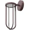 FLOS OUTDOOR lampe murale IN VITRO WALL 3000K DIMMABLE 1-10V (Deep bro...