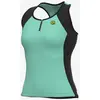 Ale Maillot Alé Color Block sans manches bleu clair noir femme - XXS