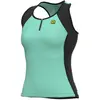 Ale Maillot Alé Color Block sans manches bleu clair noir femme - L