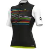 Ale Maillot Alé PRS Logo manche courte noir blanc multicolore femme - S