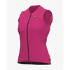 Ale Maillot Alé Solid Color Block sans manches rose femme - S