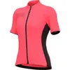 Ale Maillot Alé Color Block manche courte rose noir femme - M