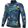 Ale Alé - Pragma Over L/S Jersey - Maillot de cyclisme taille M, bleu