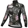 Maillot Alé PR.E Falena manche longue rose clair noir femme - S