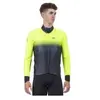 Veste manches longues ale gradient noir jaune fluo
