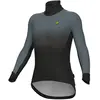 Veste manches longues femme ale gradient gris noir