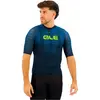Alé Cycling Maillot manches courtes ale thorn bleu