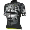Alé Maillot manches courtes ale checker gris