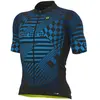 Alé Maillot manches courtes ale checker bleu