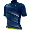 Ale Maillot Alé PRR Green Speed manche courte bleu marine blanc - L