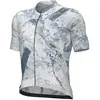 Maillot Alé PR-E Marble manches courtes gris bleu - M