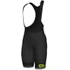Ale Cuissard Alé Solid Corsa noir jaune - XXS