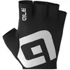 Gants Alé Air courts noir blanc - XXS