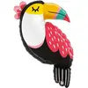 Non communiqué ballon aluminium toucan été hawaï 102cm multicolore - grabo 25189-p