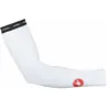 CASTELLI UPF 50 + Light Arm Sleeves Leg Warmers Men's, White, XL