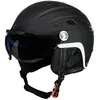 CMP - Casque de ski Wa-2 avec visière, Noir, M