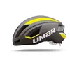 Casque de velo route   limar   air speed   noir mat jaune