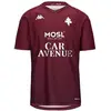 Kappa Maillot Kombat Home FC Metz Officiel Football Enfant Grenat