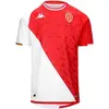 Kappa Kombat Home AS Monaco 23-24, Maillot Officiel, Rouge/Blanc, S, Homme