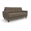Divani.store Callisto Canapé lit convertible T02 188 cm - Brun