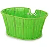 Panier Avant NFUN Ovale Vert en Fer Plastifié 39x29x18 cm pour Vélo