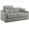 Divani.store Amber Canapé Lit - 171 cm - Gris