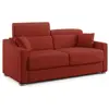 Divani.store Amber Canapé convertible - Rouge