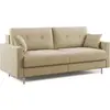 Divani.store Megan Canapé convertible - Beige
